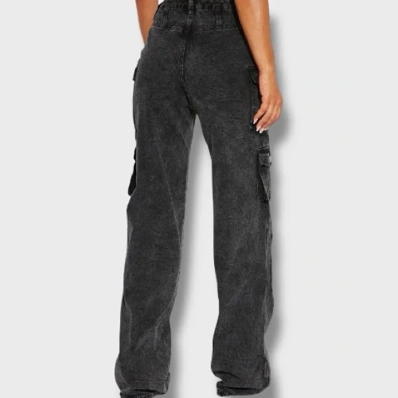 Tall Mad For You Cargo Jeans - 9 - Picture 3 of 3